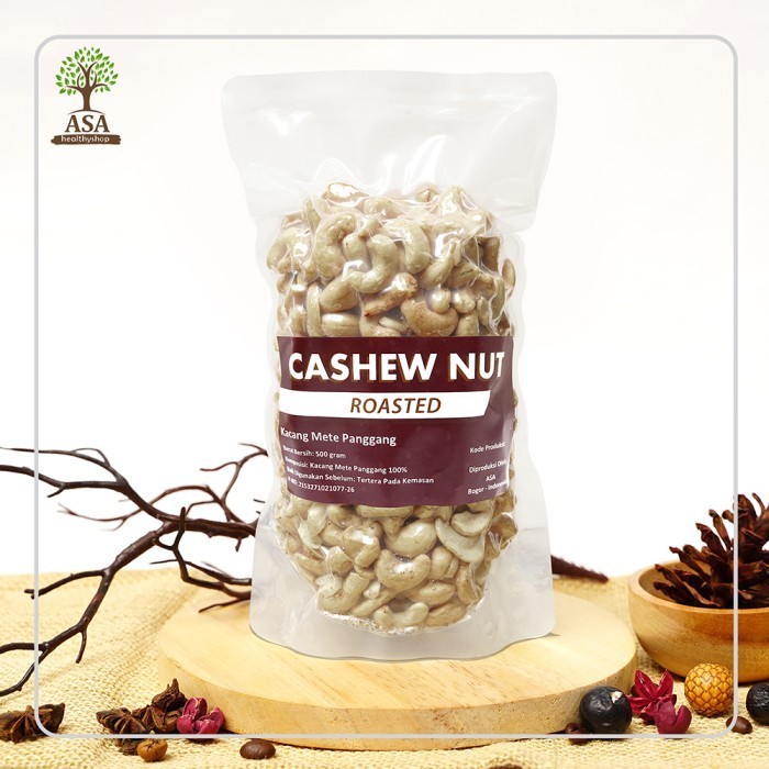 

Roasted Cashew Nuts 500 gram - Plain