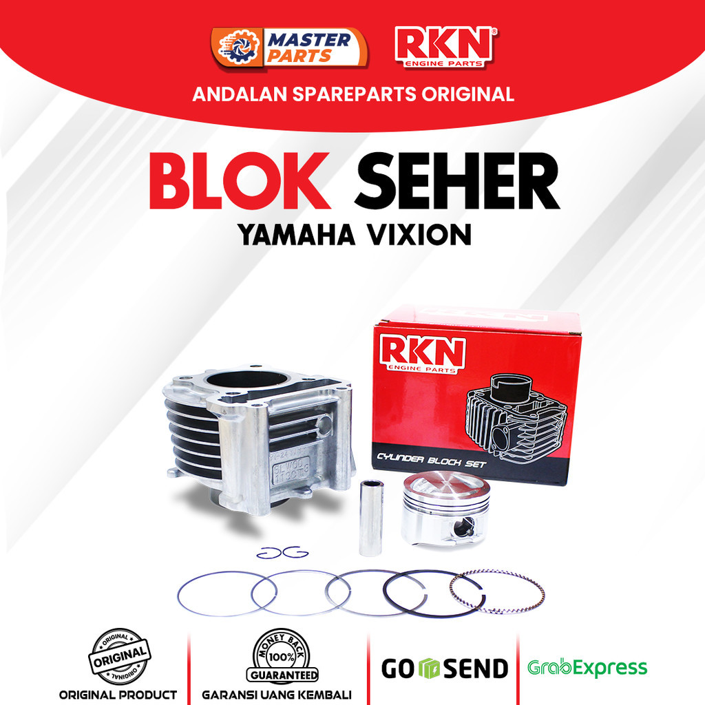 CYLINDER ASSY / BLOK SEHER RKN Vixion