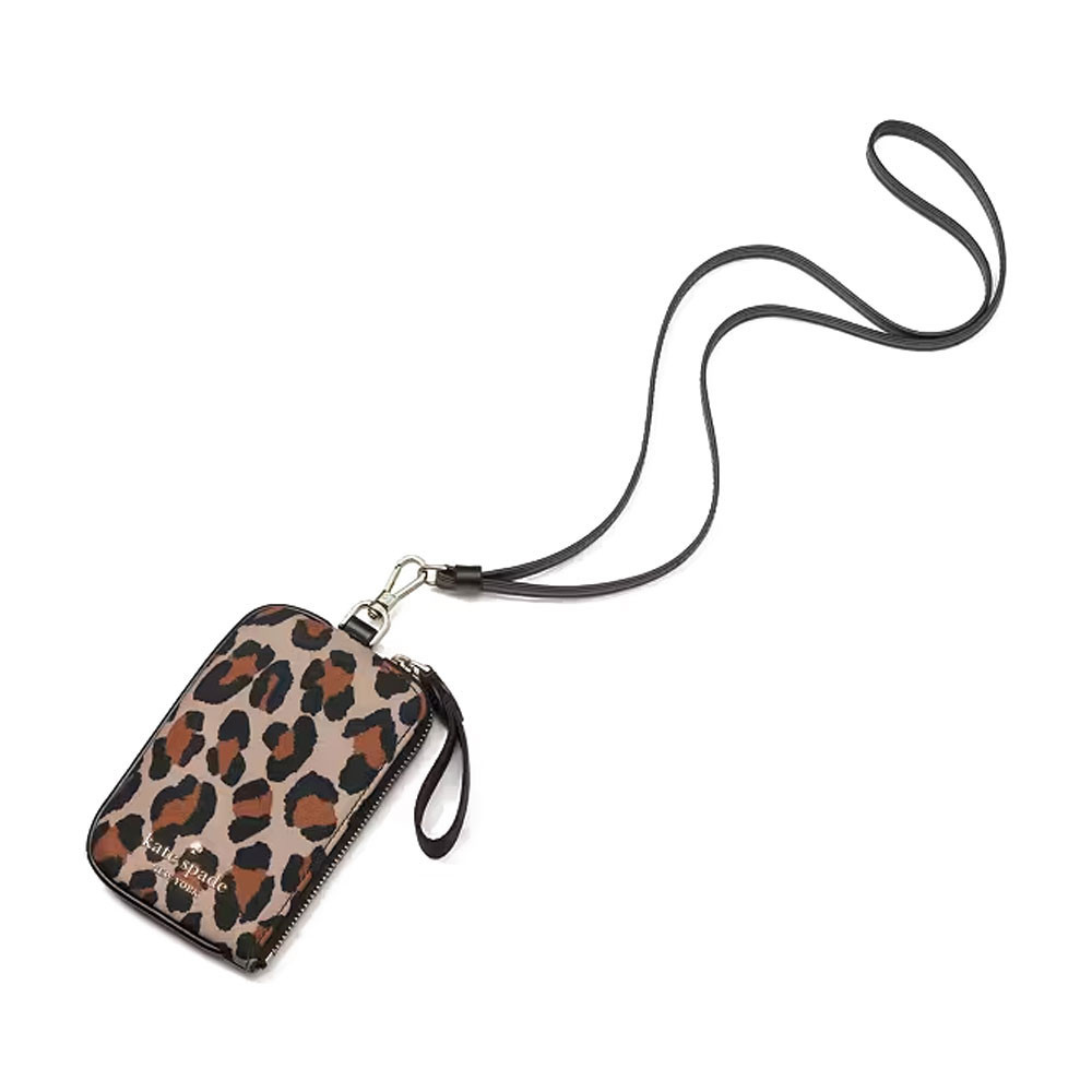 

Kate Spade Chelsea Leopard Card Case Lanyard