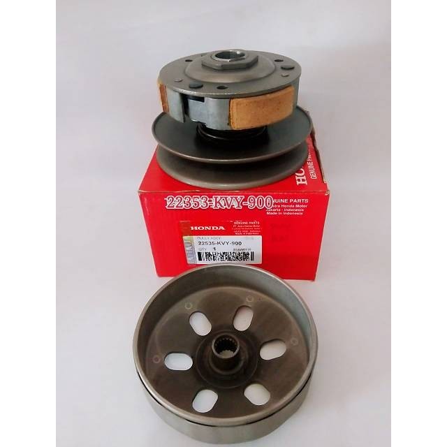 Pully Pulley Assy Honda Beat karbu SATU SET KVY