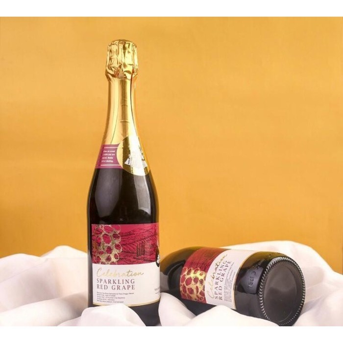 

Star village sparkling red grape juice / jus anggur soda non alcohol