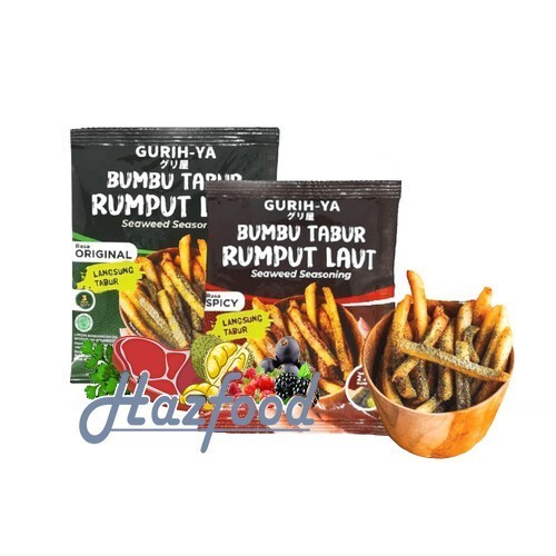 

Gurih Ya Bumbu Tabur Rumput Laut Seaweed Seasoning 15 Gram