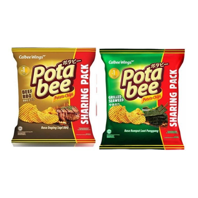 

Potabee Sharing Pack 120 gr | seaweed beef bbq