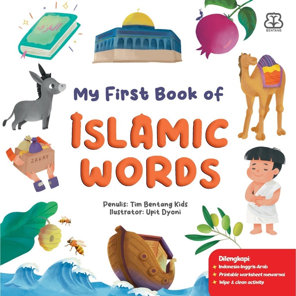 Buku Anak Board Book My First Book of Islamic Words