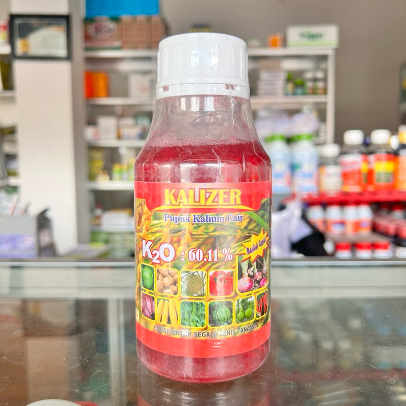 Pupuk Cair Kalizer 500ml KCL Cair Plus ZPT Pembesar Umbi dan Buah