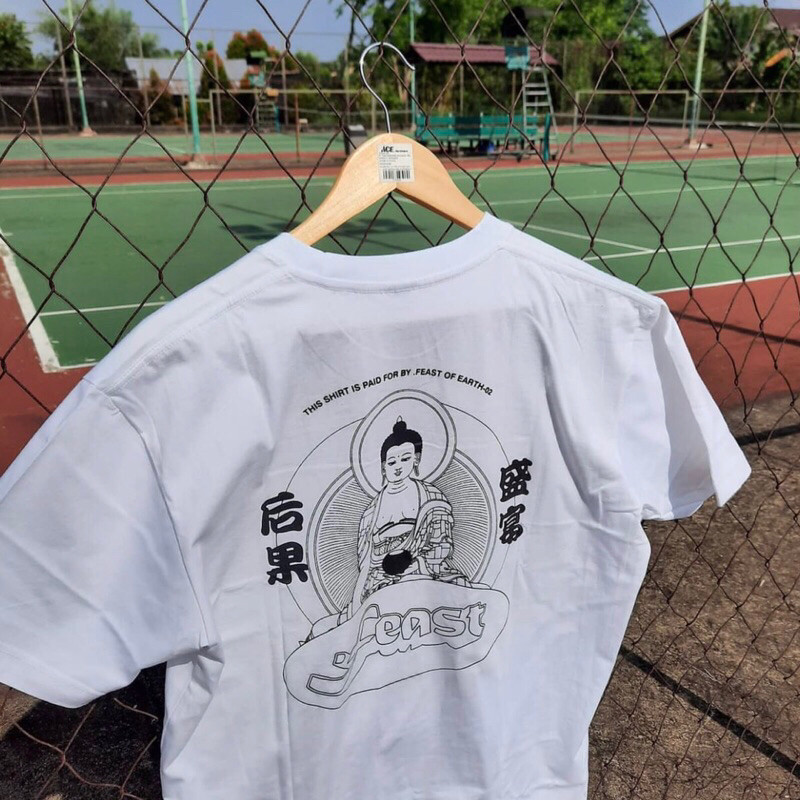 [trendy] Kaos band FEAST - SELAMAT / SUKSES Putih dan Hitam Tshirt Band Local FEAST Cotton combad Te