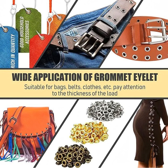 Tang Kancing Mata Ayam Alat Pasang Press Jepret Cetet Pengencang Eyelet Sabuk Ban ggang Tas Baju