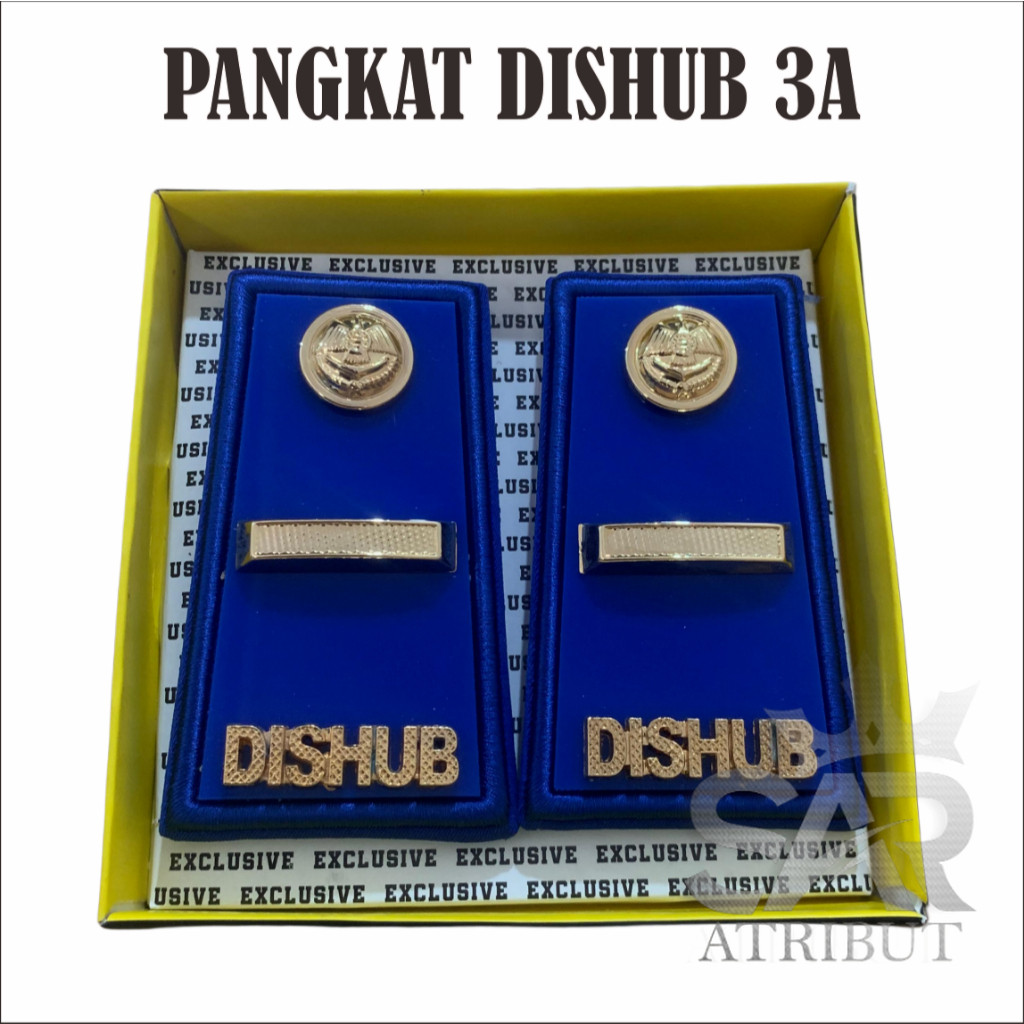 PANGKAT DISHUB 3A PANGKAT DISHUB 3B PANGKAT DISHUB 3C BALOK MOTIF BAHAN LOGAM BERKUALITAS