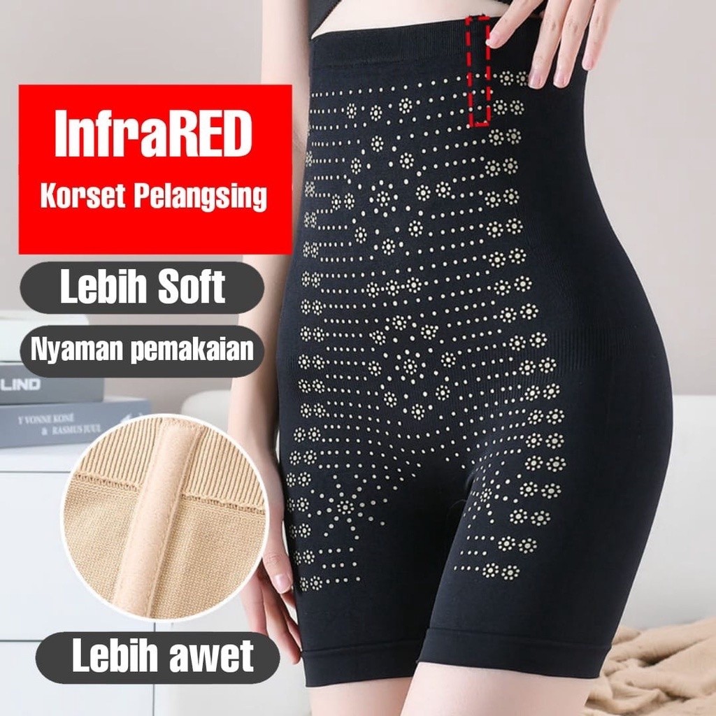 Korset Celana Pelangsing Infrared Seamless Korset Pelangsing Melahirkan Korset Kesehatan Perut Bunci