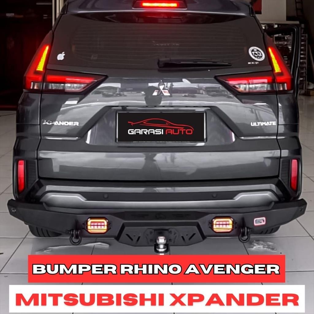 Towing Tanduk Belakang Bumper Bar Mobil Xpander - Cross RHINO AVENGER