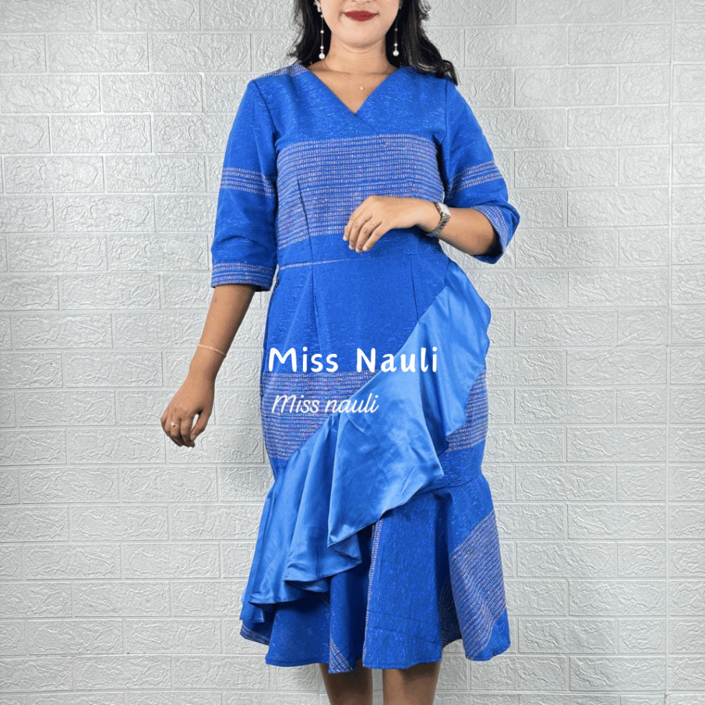 Dress Etnik Ulos Simalungun  Batik Batak - Gaun Natal by Miss Nauli