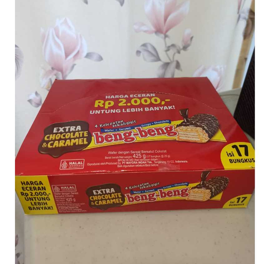 

Beng Beng Wafer Cokelat 1 Box