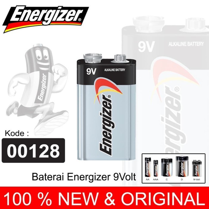 Baterai kotak Energizer 9 volt