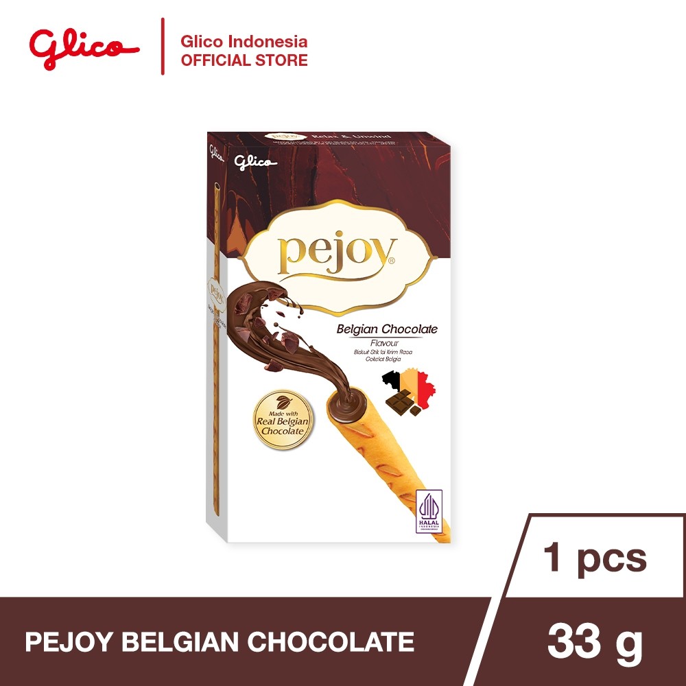 

Glico Pejoy Belgian Chocolate Biscuit