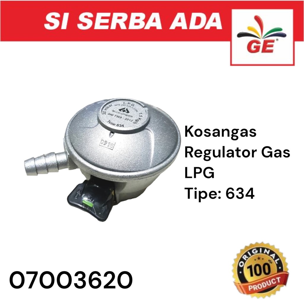 KOSANGAS Regulator LPG Quick-On 634 07003620