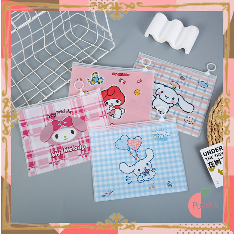 

s - S6255 Pouch Zipper Cosmetic Bag Karakter / Gaya Imut untuk Makeup dan Aksesoris