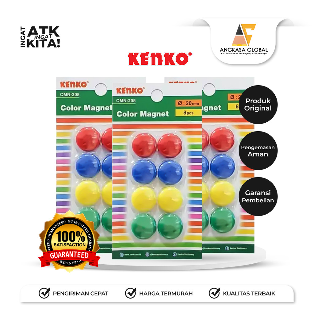 

KENKO COLOR MAGNET 20mm CMN-208 (1SET)