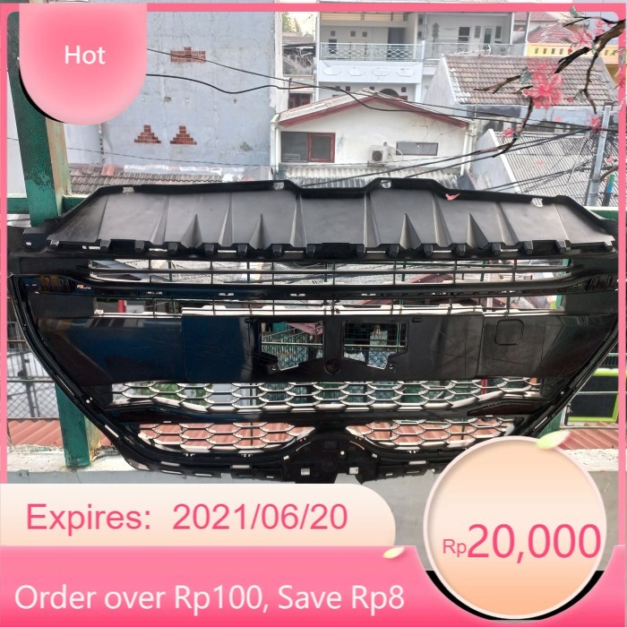 Grille Grill Ram Bumper Toyota Sienta Type Q ORI