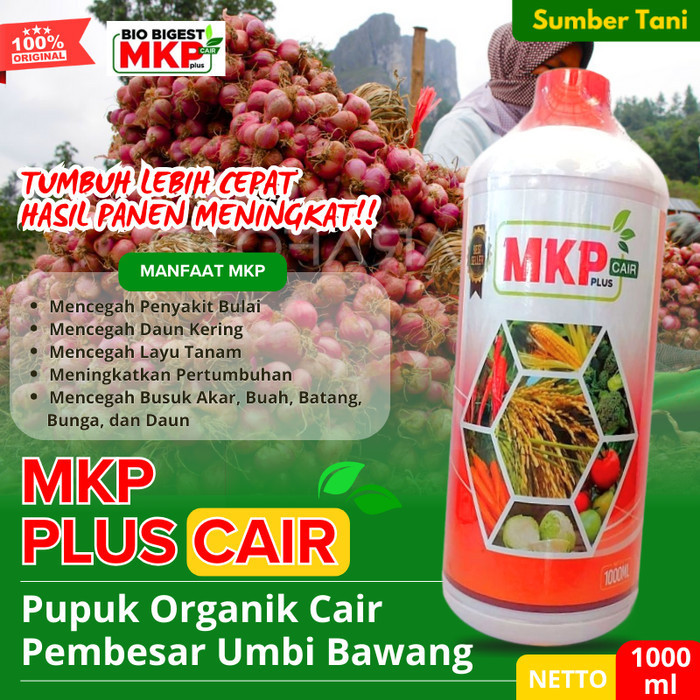 SUTAN Pupuk Booster Pembesar Umbi Bawang Merah BIOBIGEST 1000ml MKP Cair