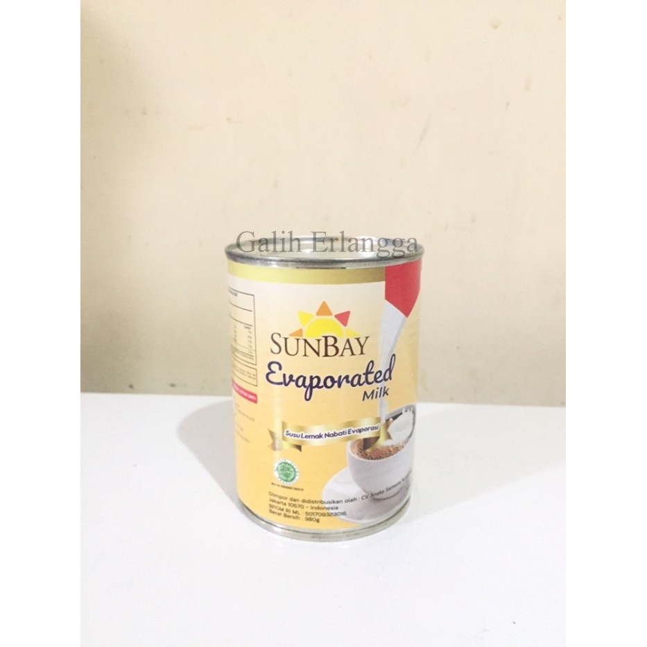 

nb Sunbay Evaporated Milk 380gr - KARTONAN GRAB GOJEK ONLY