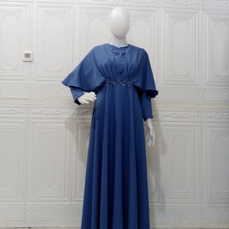 Halwa dress - dress pesta terbaru - Gamis terbaru - Gamis kondangan - Gamis jumbo - Gamis remaja -  