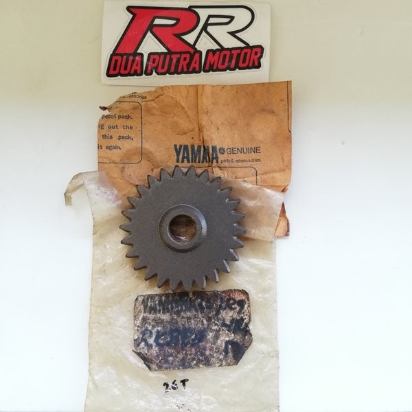 idle gear gir gigi rasio lawan as selah selahan kick stater kickstater original ori yamaha Ls3 rx100