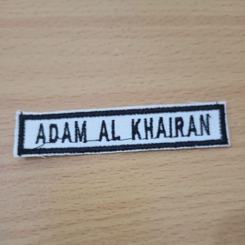 Bordir Papan Nama Bordir Komputer Satuan