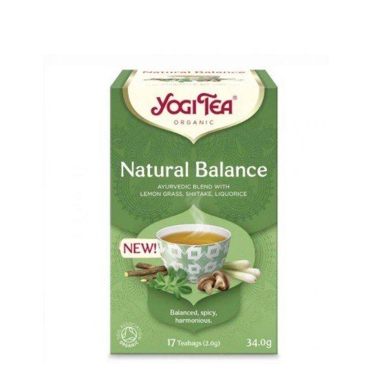 

Teh Herbal Kesehatan Imun Organik YOGI TEA Organic Natural Balance Tea 34gr- Minuman Sehat