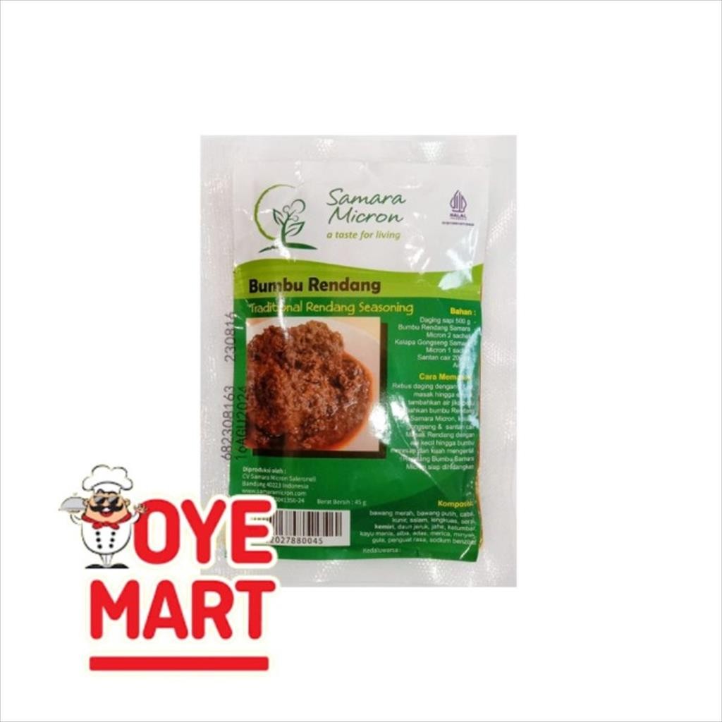 

MICRON RENDANG 45GR/BUMBU INSTAN