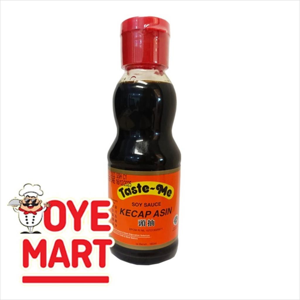 

TASTE ME SOY SAUCE 180ML / KECAP ASIN BOTOL 180ML