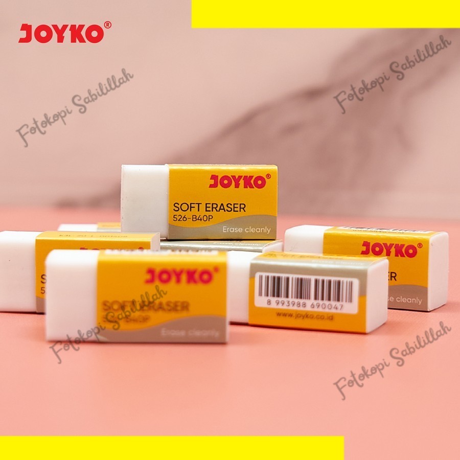 

Penghapus Joyko Kecil Putih 526-B40P / Setip Joyko B40P Kecil (pcs)