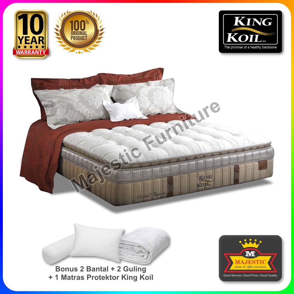 Kasur Spring Bed King Koil Natural Response - Jogja