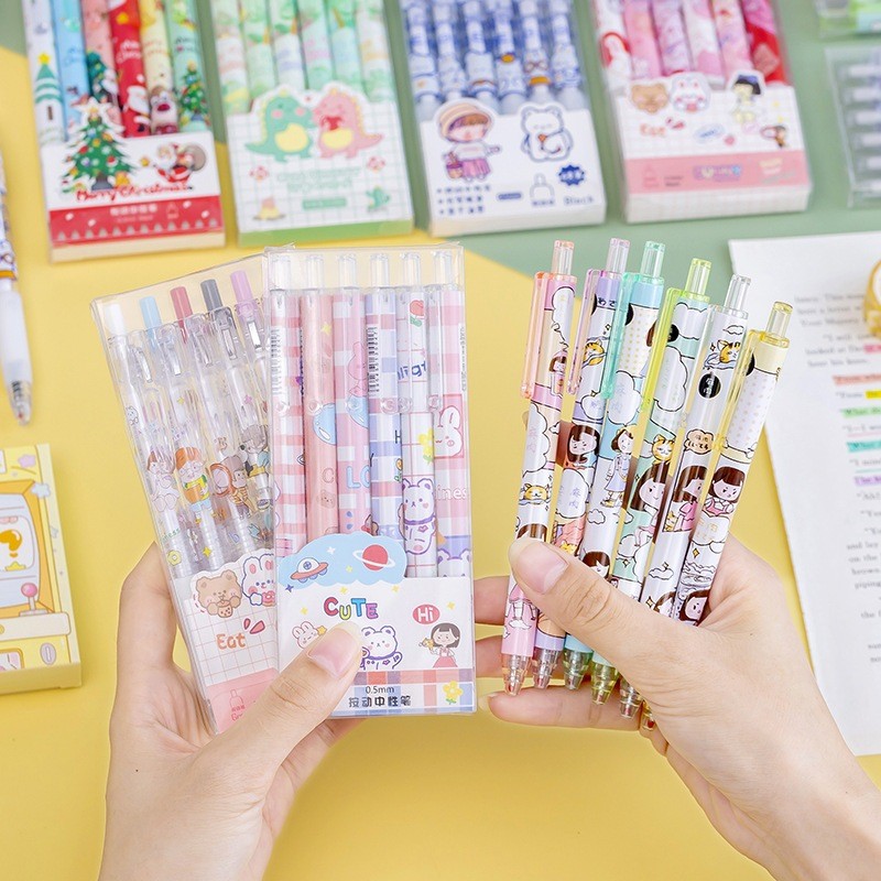 

PULPEN GEL MEKANIK MOTIF CARTOON / PEN GEL MEKANIK LUCU