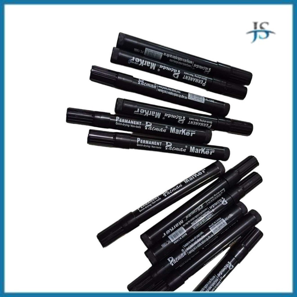 

JS SPIDOL MARKER PERMANET PACMAN 12 pc