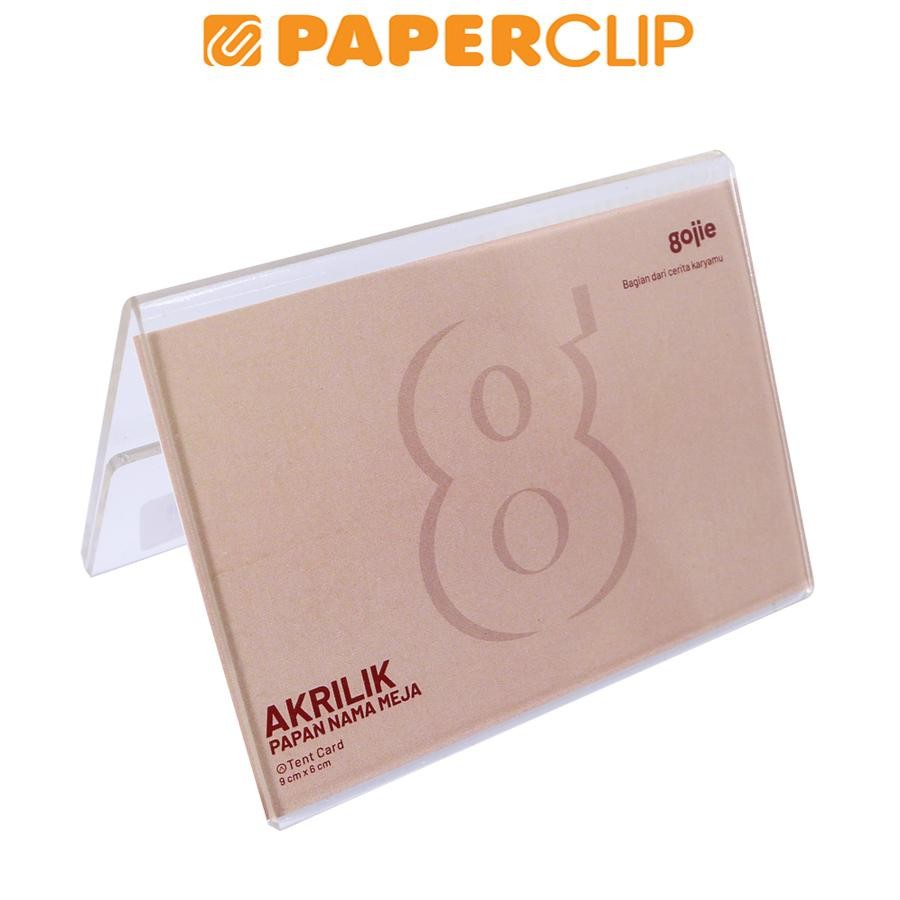 

ACRYLIC HOLDER / AKRILIK NAME CARD CASE GOJIE 9X6