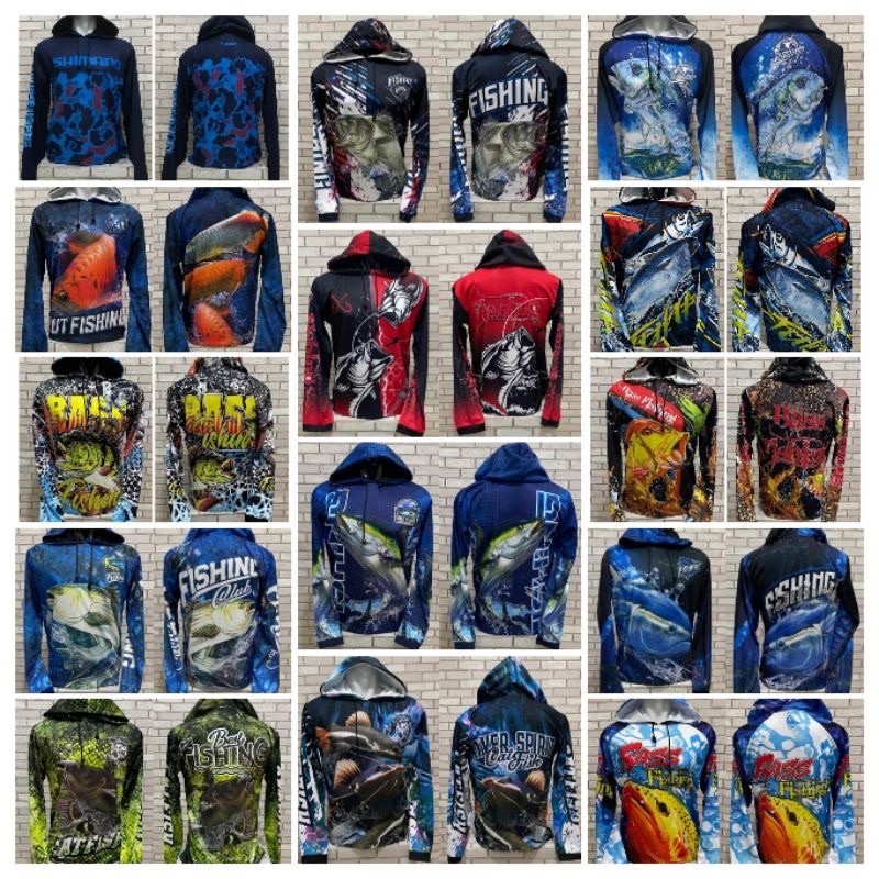 jersey hoodie mancing mania premium panjang