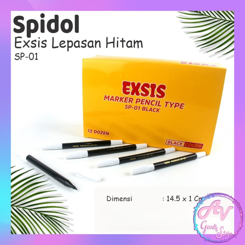 

1Pcs SPIDOL EXSIS SP-01 ECER / 1buah Spidol Kecil Lepasan Murah