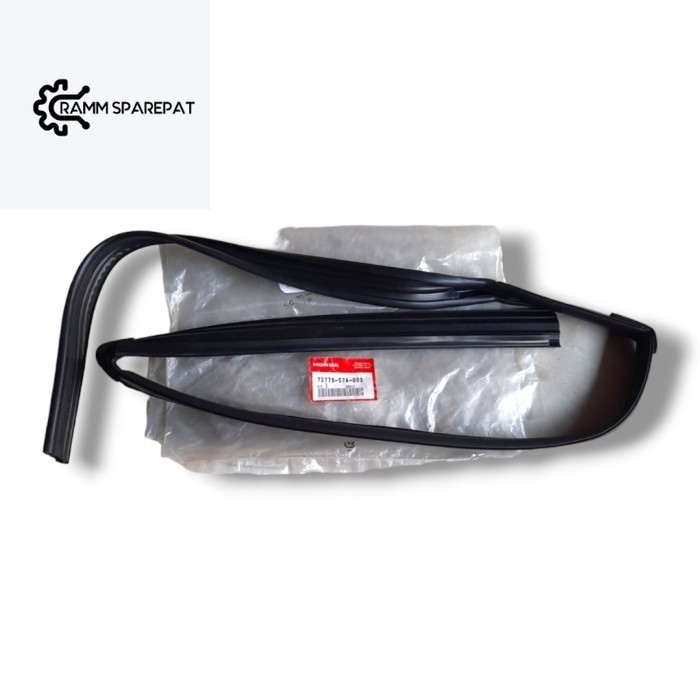 Karet run channel - kaca belakang kiri honda stream 2002 - 2006
