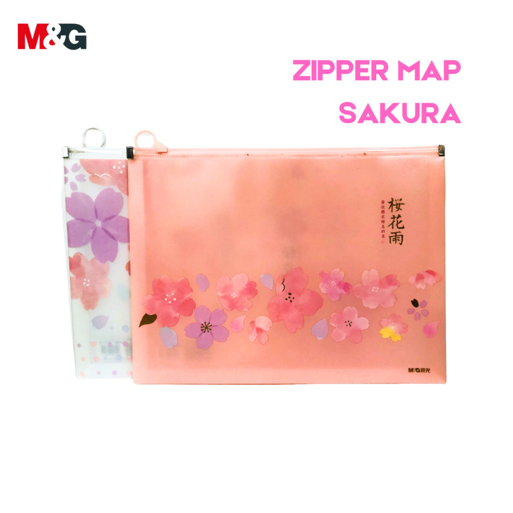 

Map Zip M&G Sakura Time #AMD929NT Pelindung Dokumen Map Mudah Dibuka Digunakan Ziper Map Satuan- SHSNP