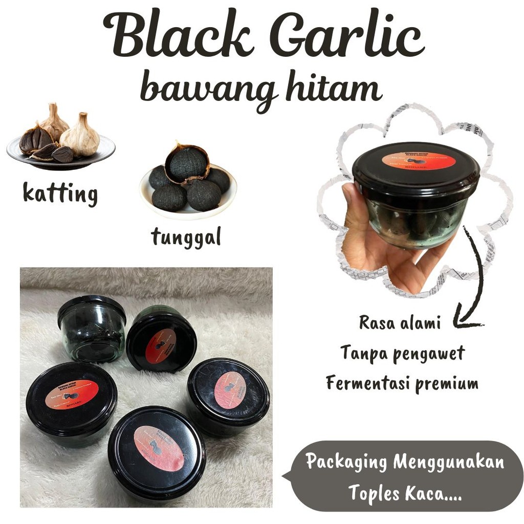 

Black Garlic - Bawang Hitam Tunggal - Bawang Hitam Kating - 100% Asli - HERBAL BERMACAM KHASIAT / N Y