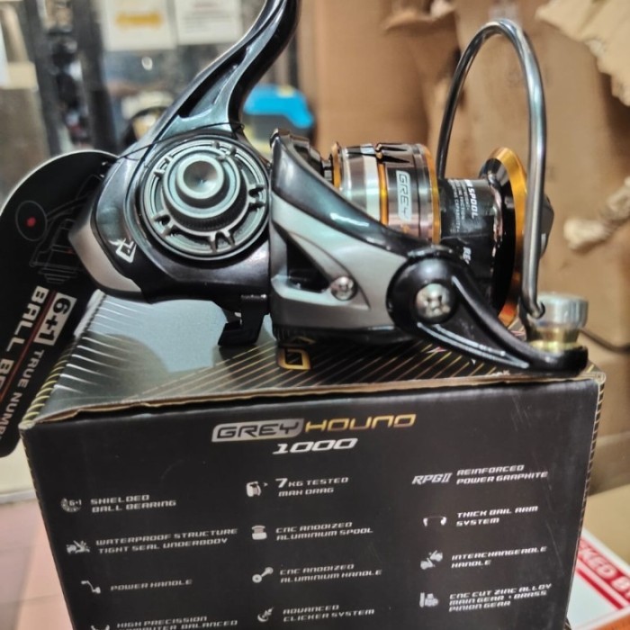 reel pancing daido greyhound 1000 2000 3000 power handel - 1000