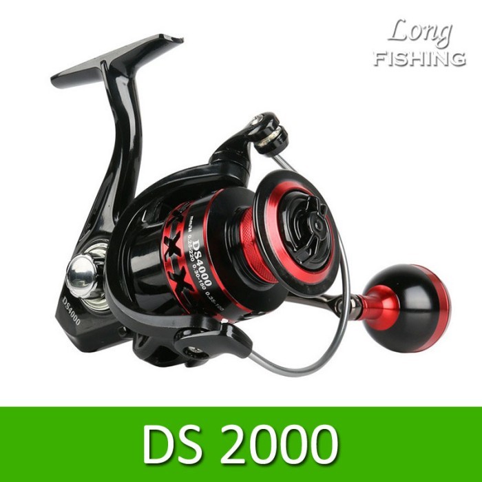 Reel Pancing Metal DEUKIO DS 2000 - 7000 Kekuatan Tinggi Body Mewah - DS2000