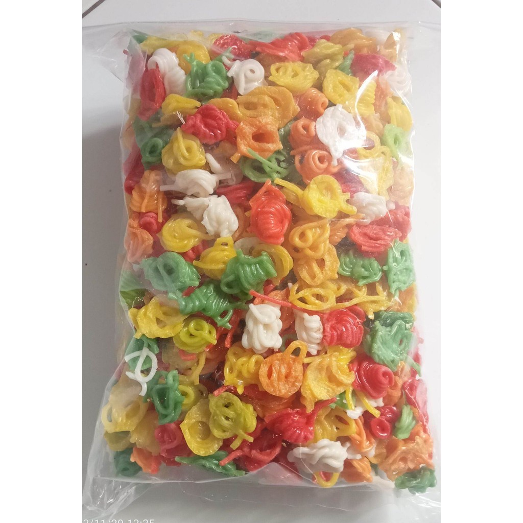 

Kerupuk Keong Mentah warna warni 1 kg