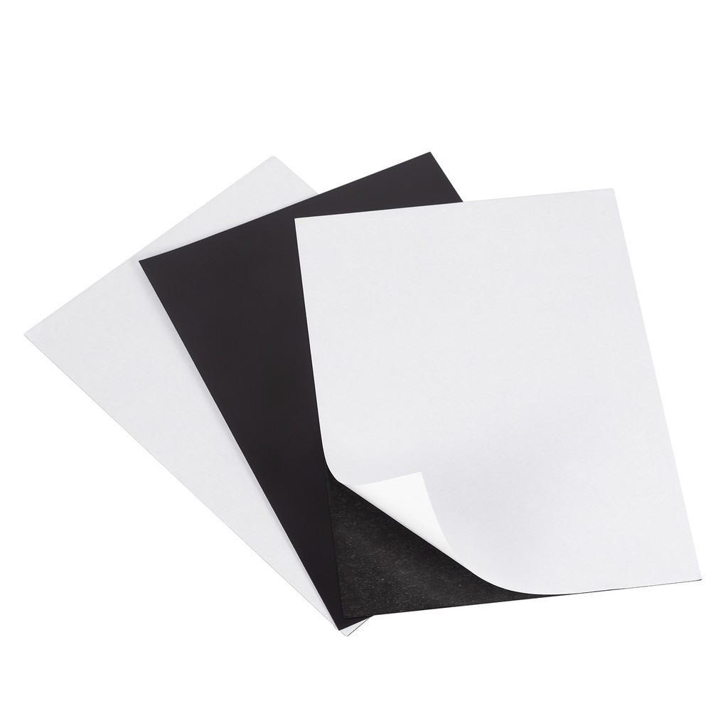 

A4 Fridge Magnetic Sheet Flexible Self Adhesive Rubber Sticky Magnet Sheet for Photo and Picture Craft 297x210mm