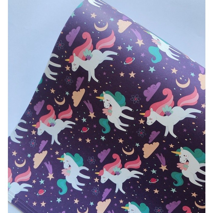 

Kertas Kado Pony Ungu