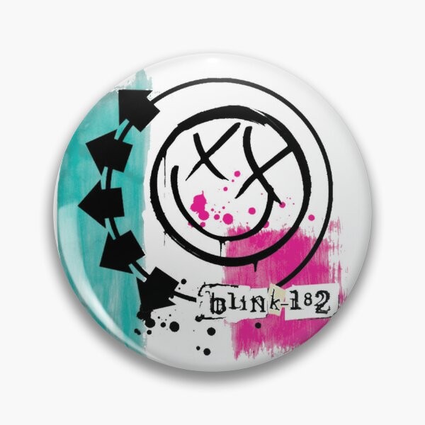 Music Blink 182 Punk Blink 182 Music Bl  Soft Button Pin Cartoon Lover Lapel Pin Badge Collar Brooch