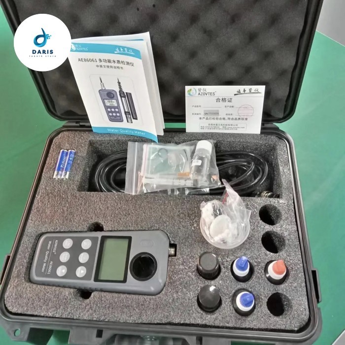 Meteran Kualitas Air DO PH Kolam Ikan Tambak Udang Amonia Nitrogen