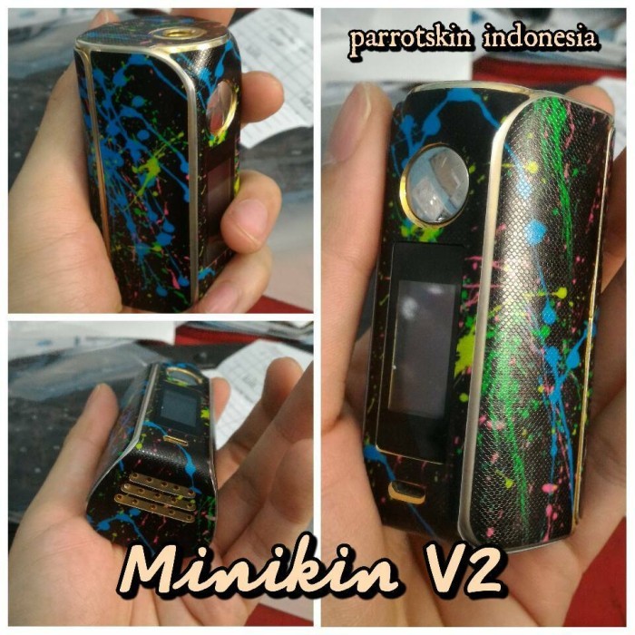 Garskin Minikin V2 splash bisa utk mod vape lain by Urbanite store