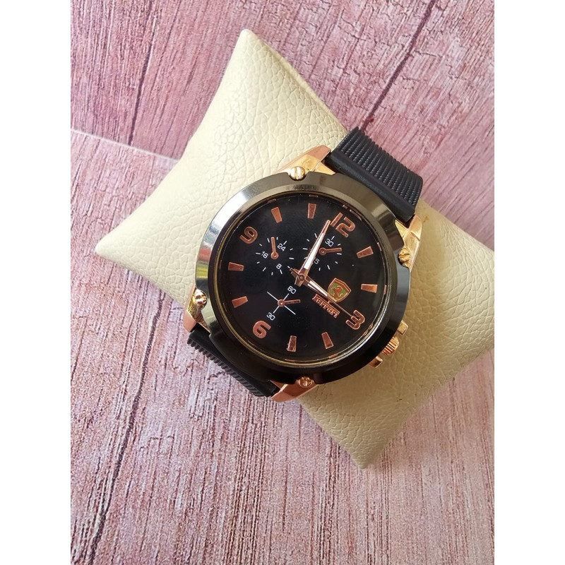 Jam tangan Pria Rubber  Terbaru keren dan elegan 2024