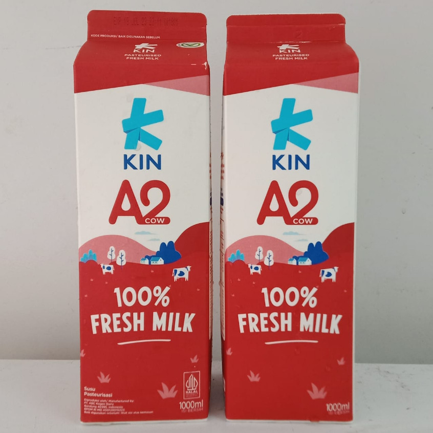 

KIN PASTEURISED FRESH MILK / SUSU SAPI SEGAR PASTEURISASI 1L